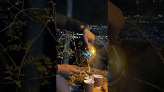 A Night view from Peer Sohawa, Margalla Trails, Islamabad.