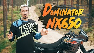 Обзор Honda Dominator NX650 - Легко запороть, сложно не любить!