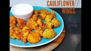 SPICY CAULIFLOWER WINGS - CookingwithKarma