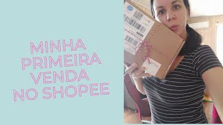 PRIMEIRA VENDA NA SHOPEE.Como fazer,imprimir e enviar?