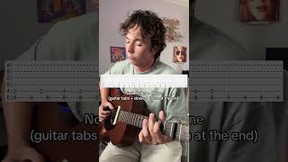 How to play Noah Kahan - Maine guitar intro tabs #noahkahan #guitartabs #fingerstyle