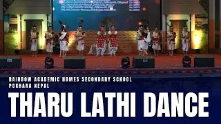 Tharu Lathi Dance  // Rainbow Academic Homes Secondary School // 2081 //  @SABINGURUNG