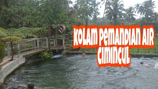 destinasi wisata air pedesaan // kolam pemandian cimincul