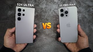 Samsung Galaxy S24 Ultra vs iPhone 15 Pro Max Speed Test | Shocking Results 😱