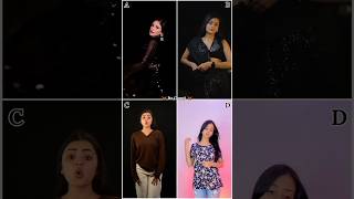 Who is best ?? 🤔🖤 || Sunaina thakur 🆚 Shivani 🆚 Dipika rana 🆚 Ayatika Kaur #trending #shorts