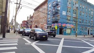 Walk tour in Jersey City, NJ | Baldwin Ave at St Pauls Ave to around the court