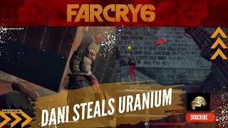 Far Cry® 6 Dani Breaches Heavily Guarded Fort and Steals Uranium