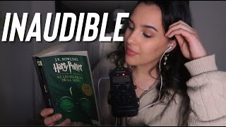 ASMR : LECTURE HARRY POTTER EN INAUDIBLE