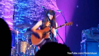 Sara Bareilles LIVE UP CLOSE "Let The Rain" Orpheum Theatre, Los Angeles