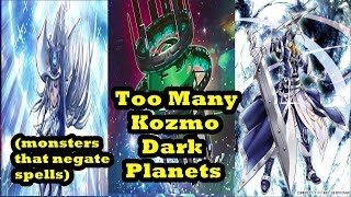 Too Many Kozmo Dark Planets