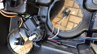 Land Rover Discovery TD5 Facelift Headlight Headlamp Levelling Motor Failure How To Fix