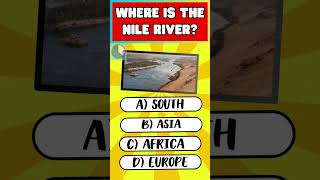 Where Is The Nile River? #travel quiz