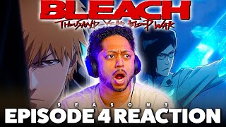 VOLL STERN DICH URYU VS SHIKAI ICHIGO! Bleach Thousand Year Blood War Season 3 Episode 4 REACTION