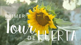 ¡Primer TOUR HUERTERO de la temporada de esta CASA HUERTA! | Nativas, hortalizas y agroecología