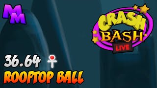 Crash Bash LIVE (v141) - Rooftop Ball Relic Time Trial - 36.64 [PB]