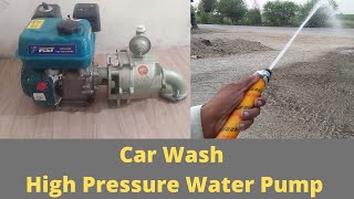 How to Make Water Pump for Car Washer & Bike Washer With 256Cc Engine