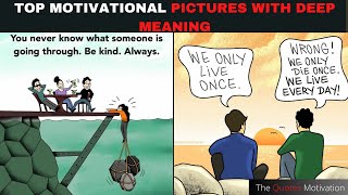 Top Motivational Pictures With DEEP Meaning (Part 2) | Picture Motivation | The Quotes Motivation