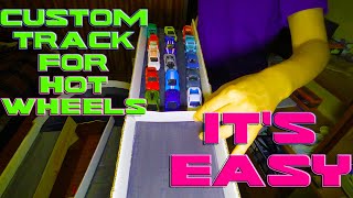 Hot Wheels Track Builder | Custom DIY Track #hotwheels  #diecast  #cars  #racing