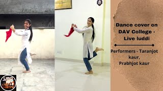 DAV College Live Luddi | Bhangra Dance | Urban Bhangra Girls