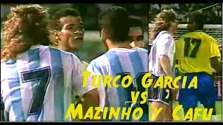 Turco García vs Mazinho y Cafú (Brasil vs Argentina)