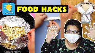 Testing Out Viral FOOD Hacks from 5 MINUTE CRAFTS 😳😳 | কেন করলাম? 😭