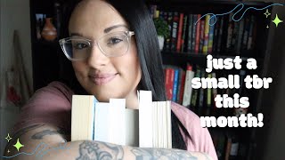 july 2023 tbr!! 🐙 | a tiny tbr this time