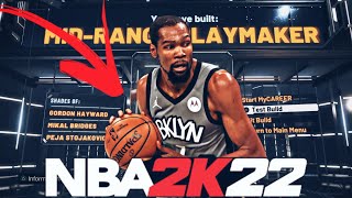 I FOUND THE BEST SMALL FORWARD BUILD ON NBA 2K22 | CURRENT GEN | BEST KEVIN DURANT BUILD