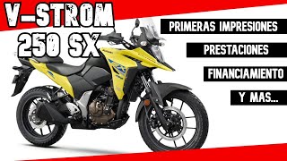 V STROM 250 SX PRIMERAS IMPRESIONES, FINANCIAMIENTO Y MAS...