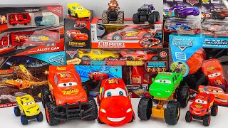 Disney Pixar Cars Unboxing Review l Lightning McQueen Bubble RC Car | Dinosaur Launcher Race Track