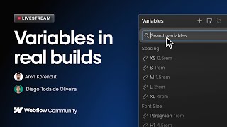 Pretty & simple: how to use Webflow variables in client builds