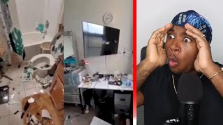 12 Year Old Completely Destroys The House After His Mom Took His Phone