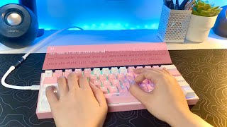 ASMR Chill Keyboard Sounds with the Redragon K631 CASTOR PRO SE 65% and K617 FIZZ 60%