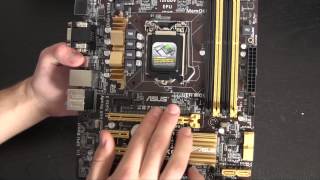 Asus Z87M-PLUS [Motherboard]: Unboxing