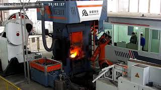 CNC Control Electric Screw Press Automatic Forging Line