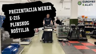 Prezentacija Weber E-215 Spirit plinskog roštilja