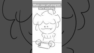 Art program stops working “GET ON MY HEAD” #art #animationart #animation #relatablecontent #levity