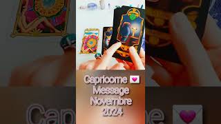 CAPRICORNE ♑️ Novembre 2024🕯🩷