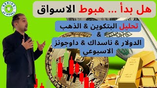 اخبار البيتكوين الان - تحليل الاسواق المالية - هبوط الاسواق - بيع البتكوين