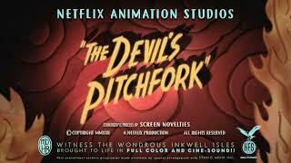 The Cuphead Show! S2E13 The Devil's Pitchfork Title Card