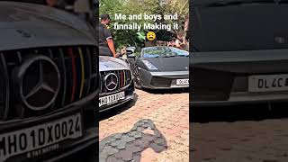 Ye konsi gadi dekh li Delhi me?😭 Lamborghini x Gts #car #carguy #cars #carslover