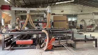 plywood working edge cutting machine, full automatic plywood trimming saw, auto sawing machine