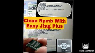 Rpmb Clean With Easy Jtag Plus || Symphony i74 Emcp Change || By Etc-Technician