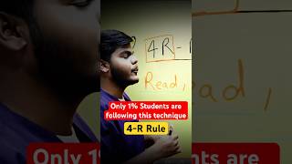 STUDY like a Topper🔥 4-R rule #shorts #neet #study