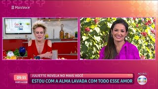 Juliette no Mais Você - Juliette no Faustão - juliette cantando