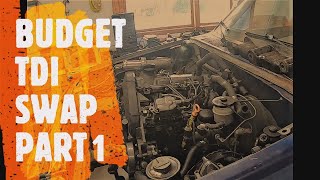 BUDGET Toyota TDI swap part 1