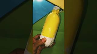 😎😘Painting Minion on bottle 😇😇#painting #viral#crafty#reuse #beginners #beautiful#craftyswanandi