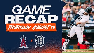 Tigers vs Angels Highlights | 8/29/24