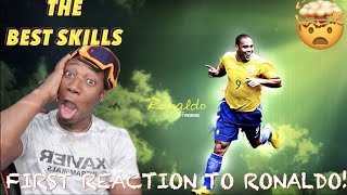 Basketball Fan American Reacts to Ronaldo Fenomeno⚽️| R9 THE BEST EVER?🤯