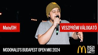 McDonald's Budapest Open Mic válogató – Veszprém // Mate/OH: Áprilisban Párizsban