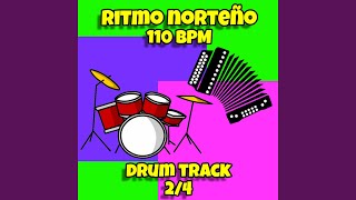 Ritmo Norteño Chicano 110 bpm Drum Track